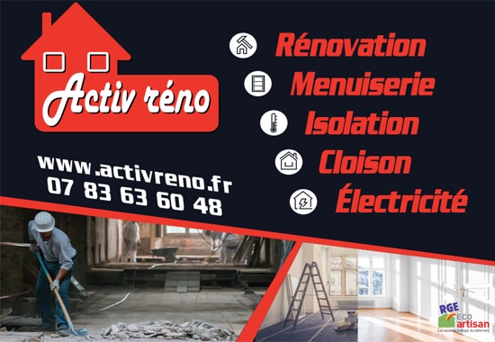 Bannière Activ Reno